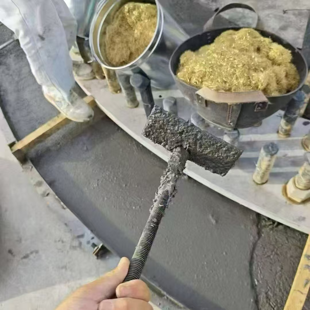 蒙山C120钢纤维高强无收灌浆料 轧机压缩机汽轮机发电机锻压设备底座灌浆材料